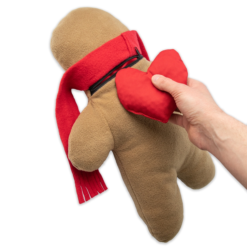 Grzejący pierniczek o gorącym sercu